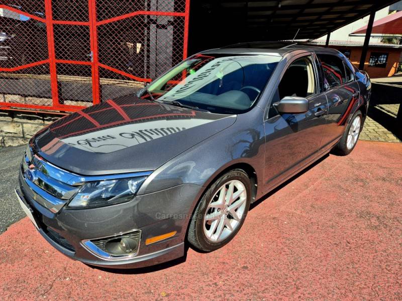 FORD - FUSION - 2011/2012 - Cinza - Sob Consulta