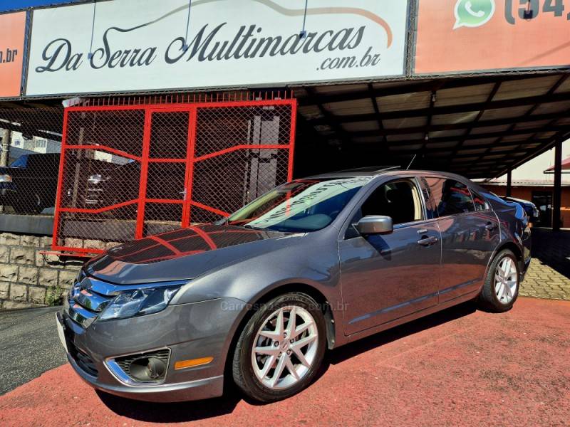 FORD - FUSION - 2011/2012 - Cinza - Sob Consulta