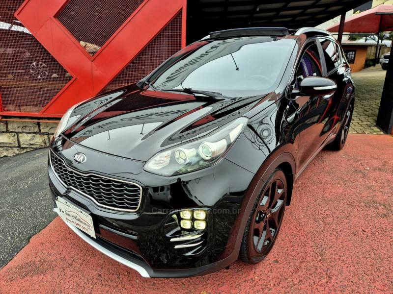 KIA MOTORS - SPORTAGE - 2016/2017 - Preta - R$ 112.000,00